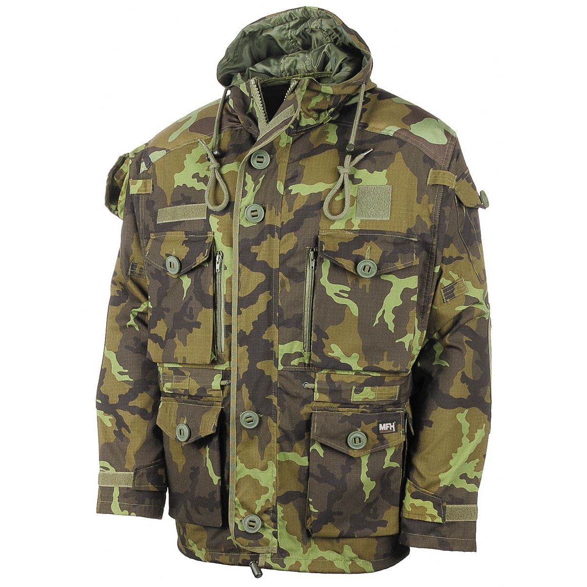 MFH Commando Smock RipStop Jacket - M95 CZ Camo