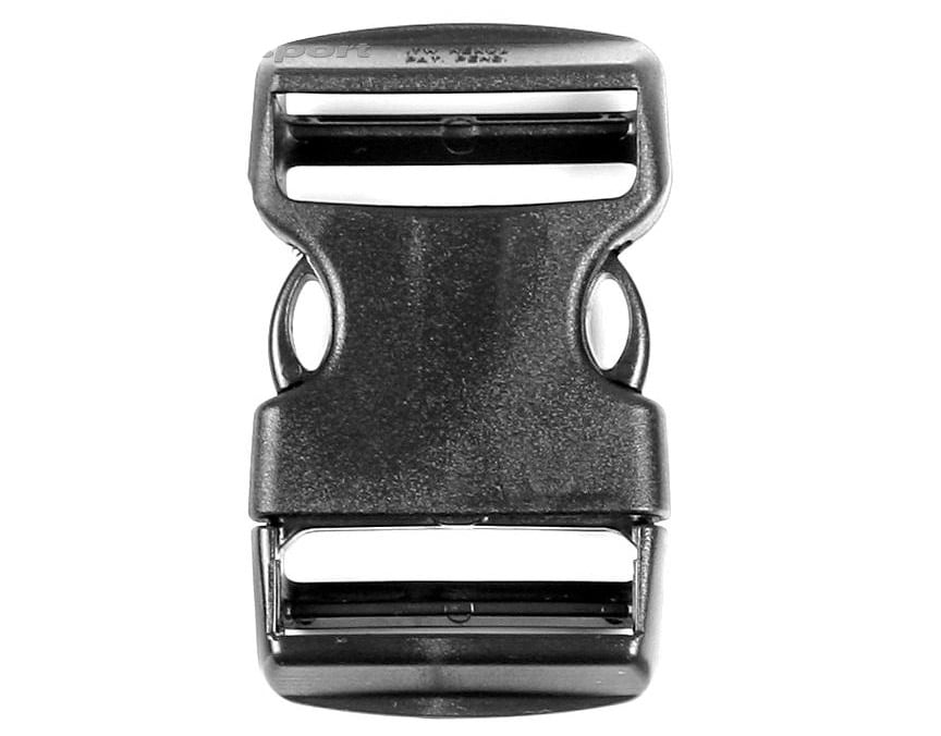 Wisport buckle latch 40 mm 5 psc. - Black