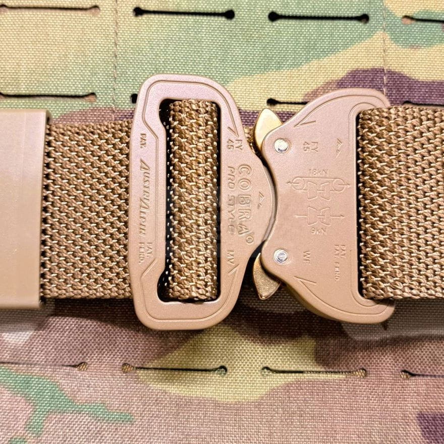 Bayonet Plus Combat Heavy Duty tactical belt - Coyote