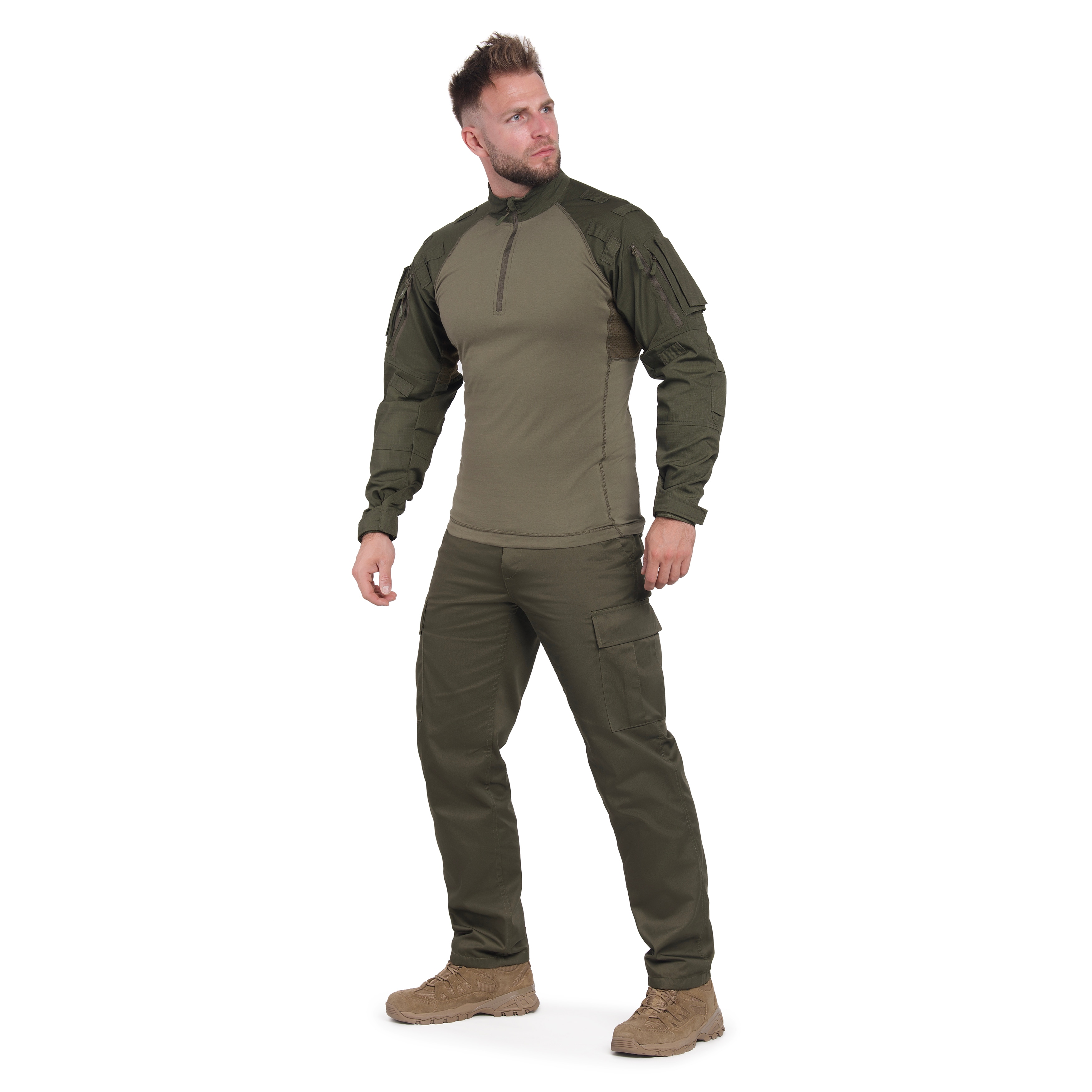 Mil-Tec Tactical Field Sweatshirt 2.0 - Olive