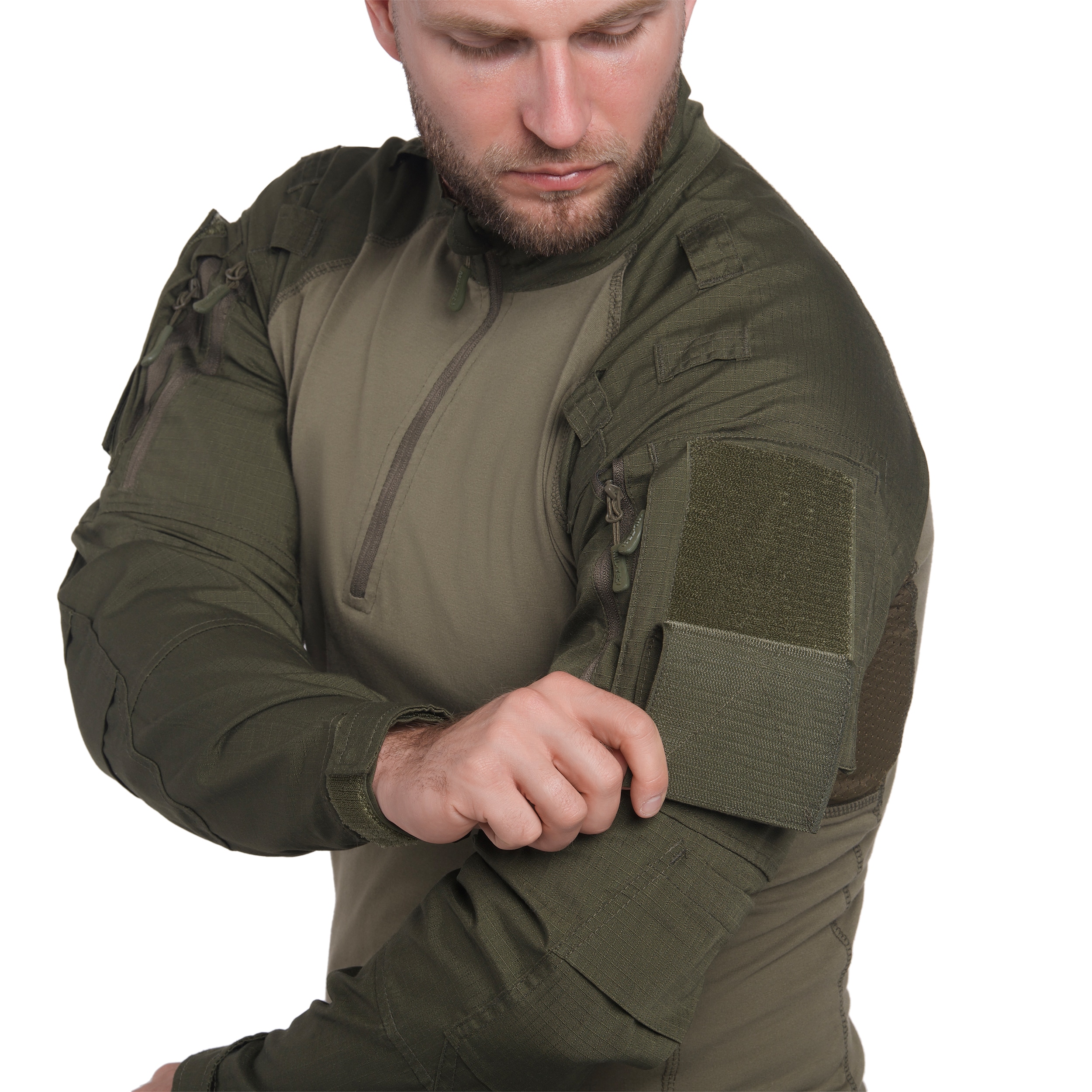 Mil-Tec Tactical Field Sweatshirt 2.0 - Olive