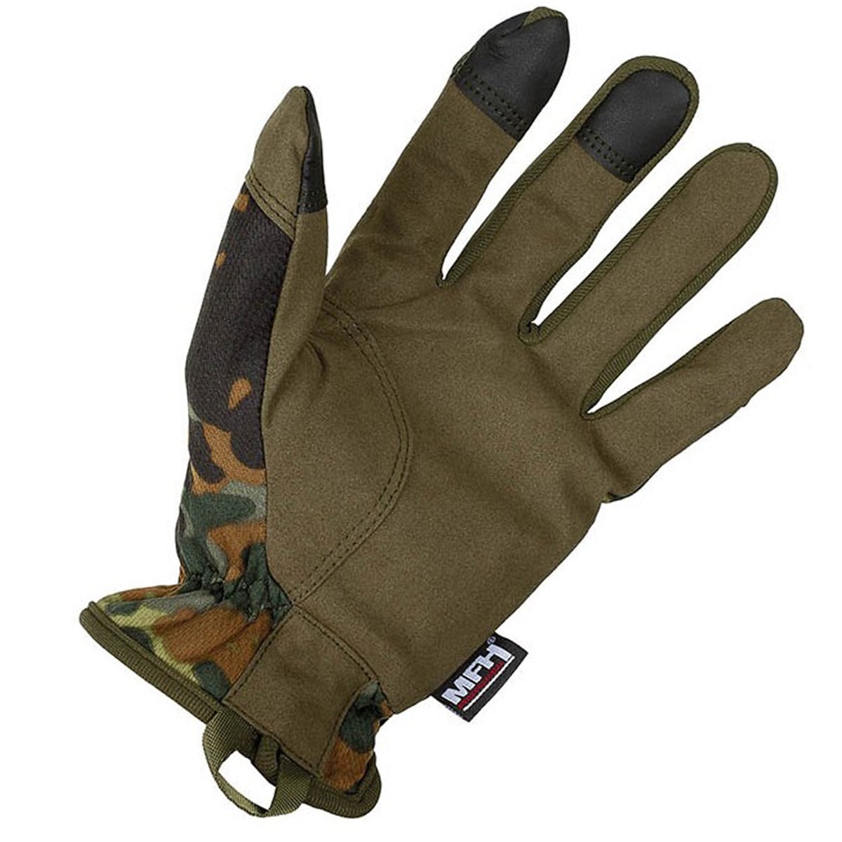 MFH Lightweight tactical gloves - Flecktarn