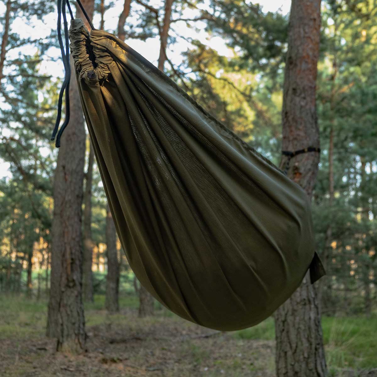 TigerWood Bizon Long Hammock - Green