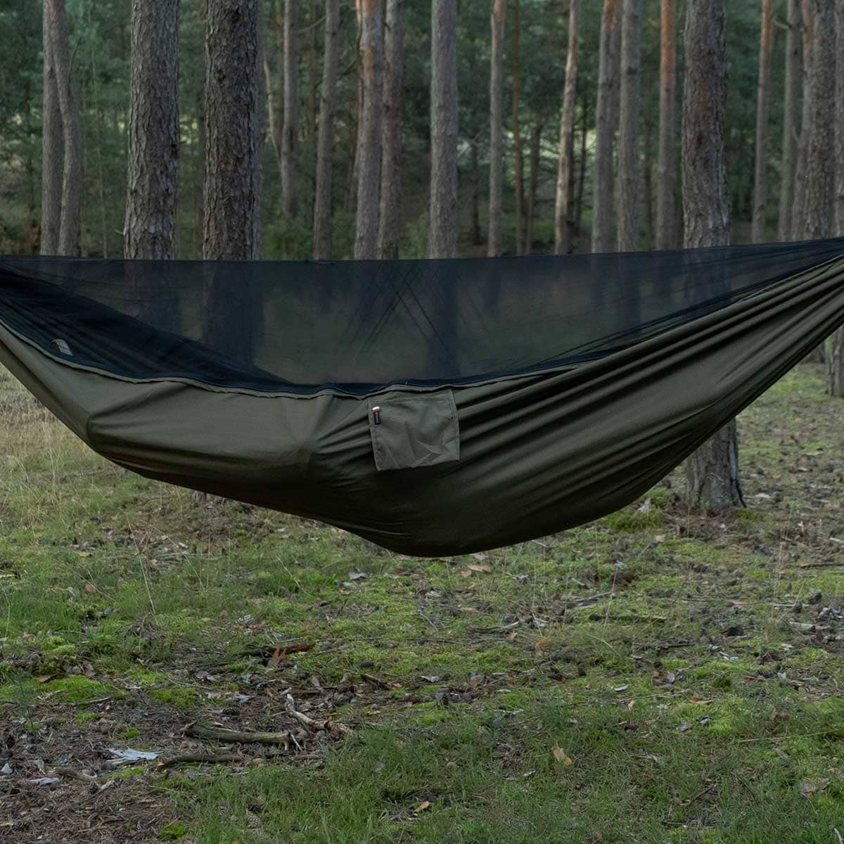 Hammock Tigerwood Bizon Olive - with mosquito net