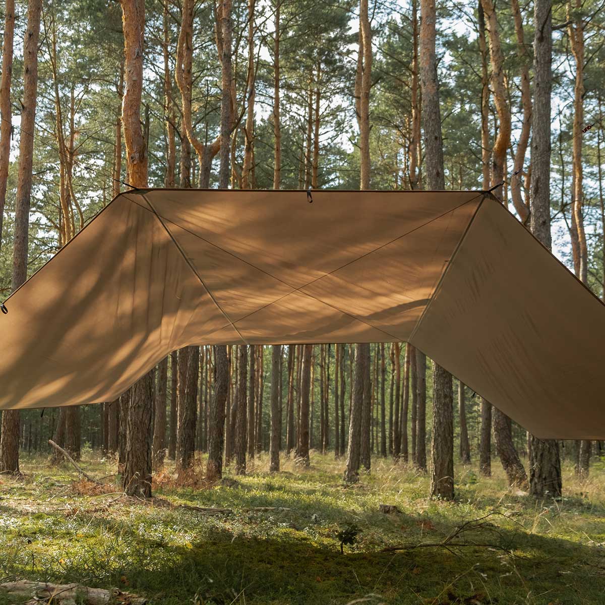 TigerWood Thermo Tarp 4,5 x 4,5 m - Hunter