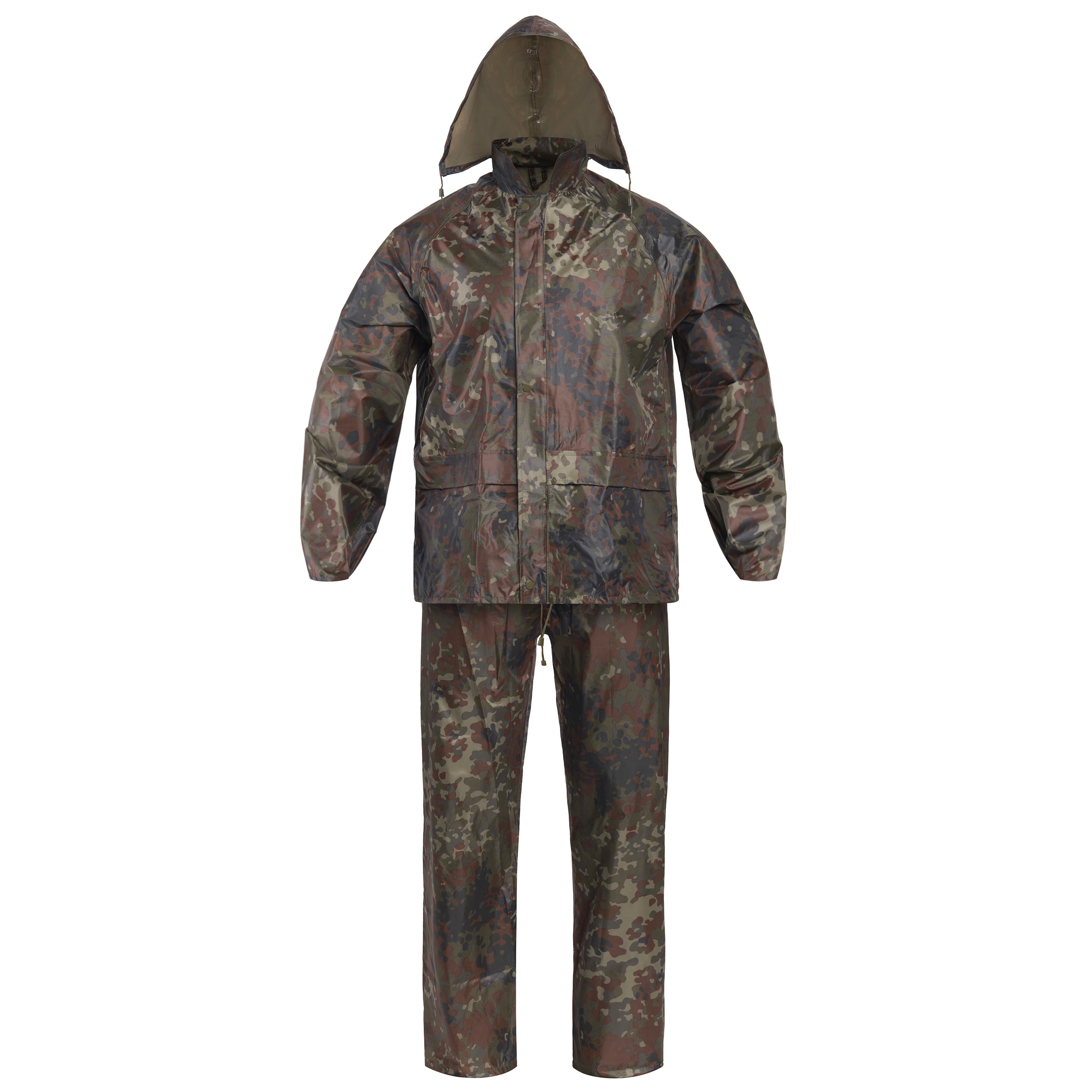 Mil-Tec rainproof set jacket + pants - Flecktarn