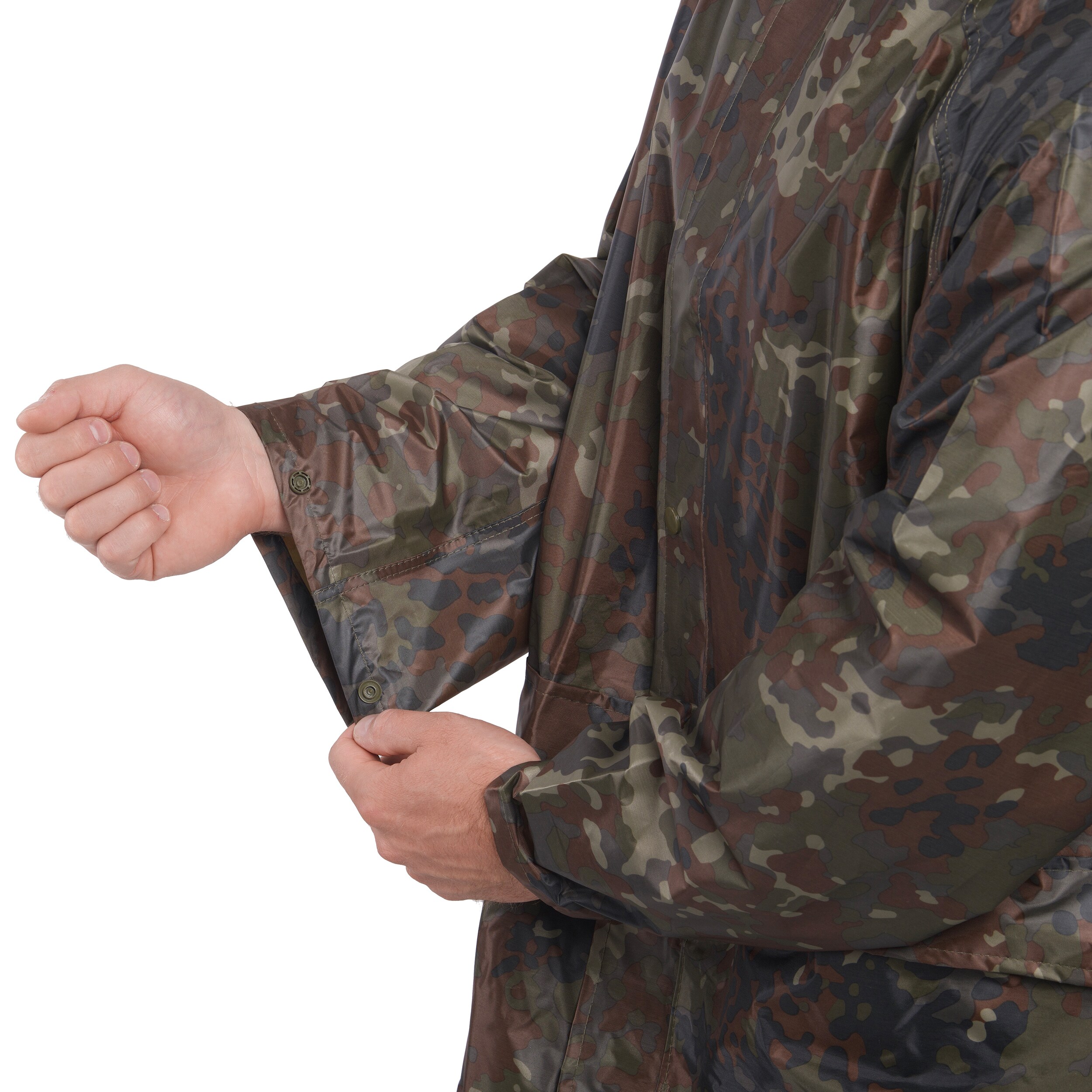 Mil-Tec rainproof set jacket + pants - Flecktarn