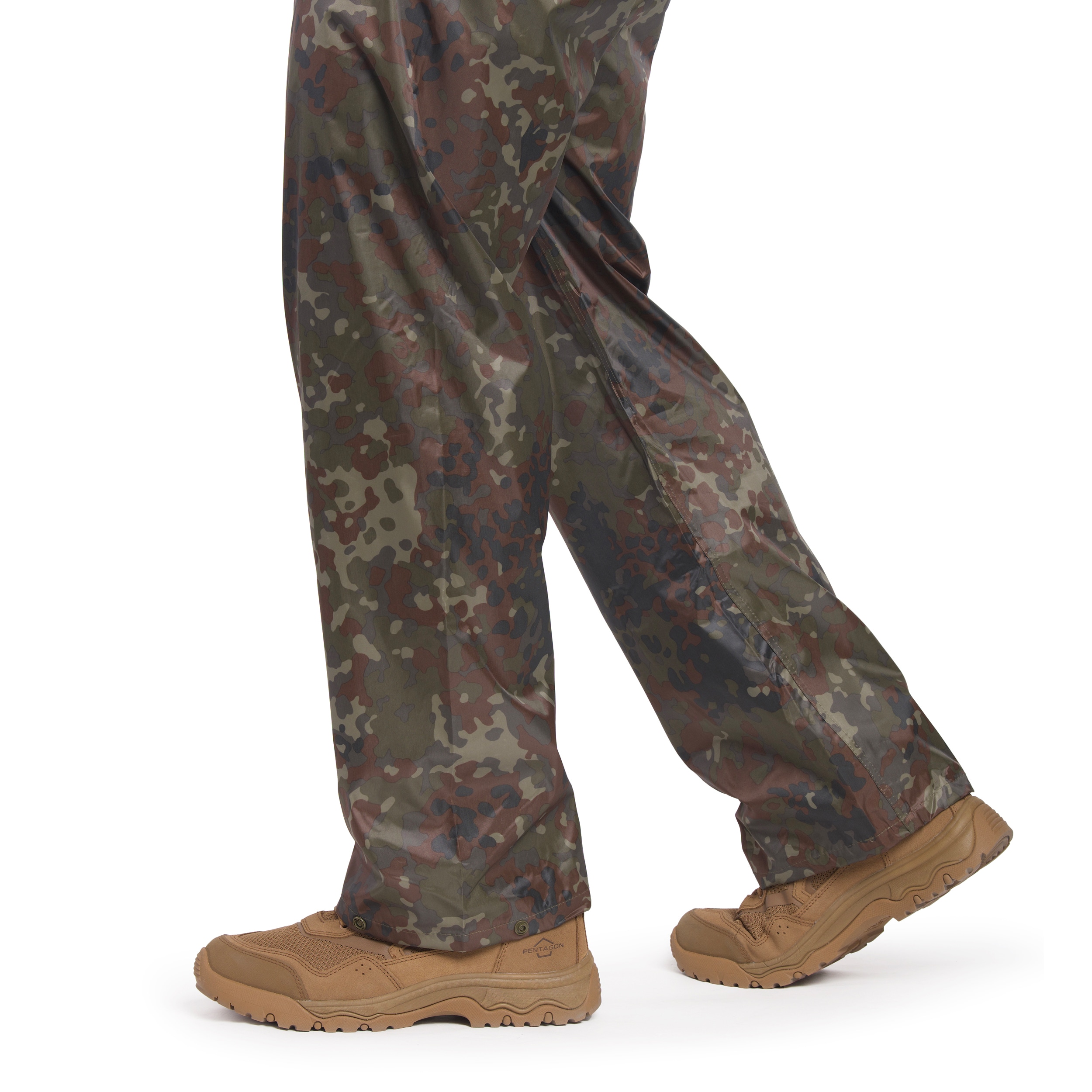 Mil-Tec rainproof set jacket + pants - Flecktarn