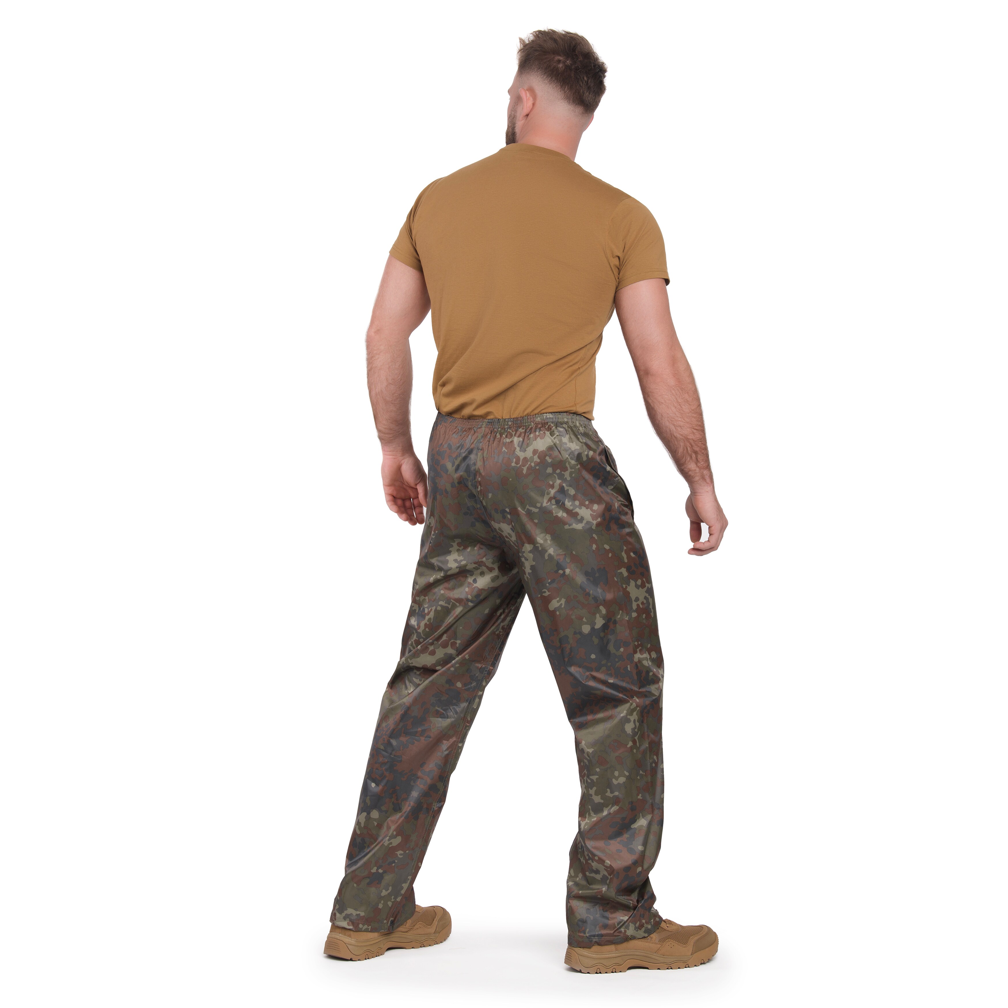 Mil-Tec rainproof set jacket + pants - Flecktarn