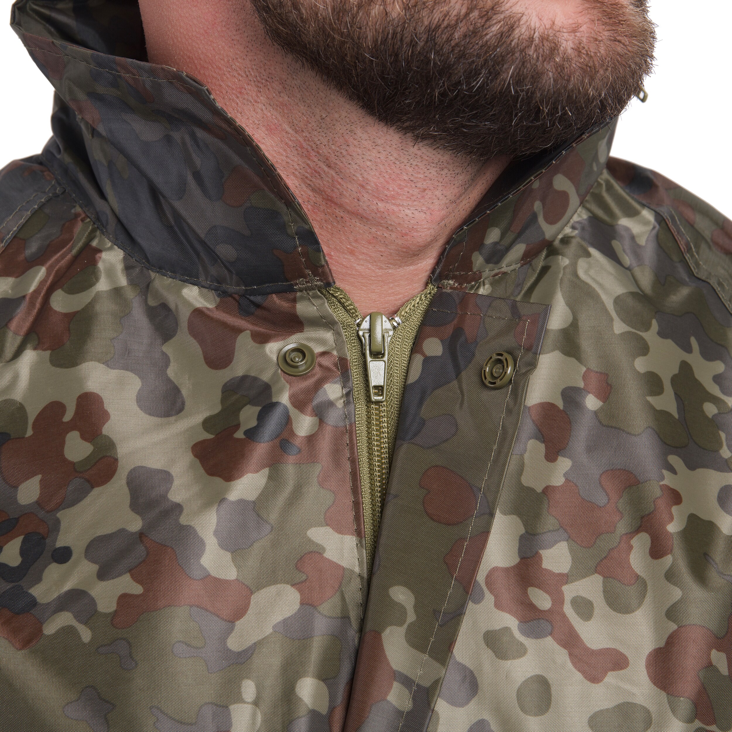 Mil-Tec rainproof set jacket + pants - Flecktarn