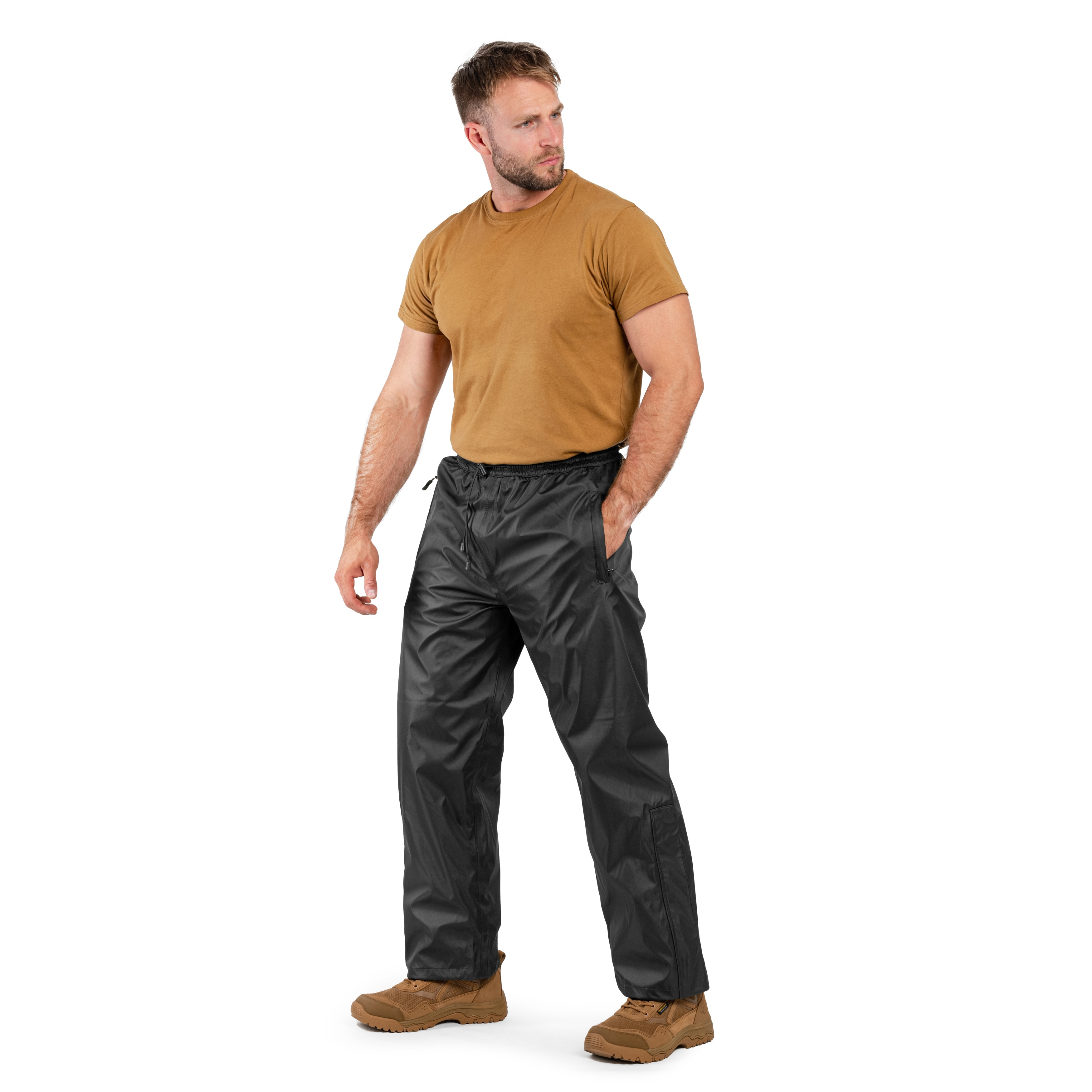 Mil-Tec Rain pants - Black