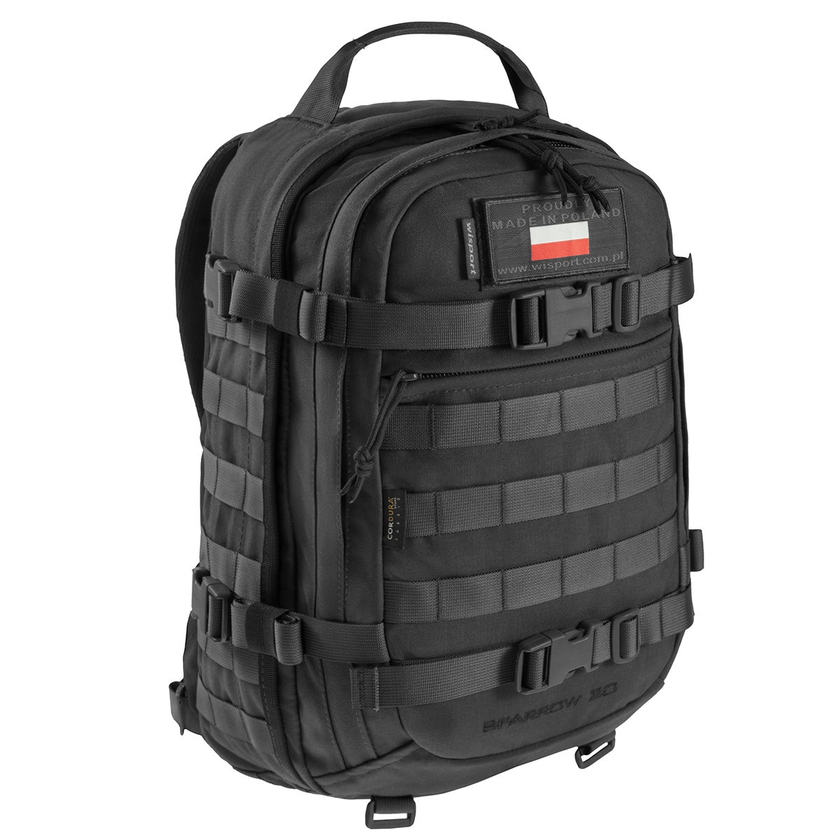 Wisport Sparrow II 20 l Backpack Black