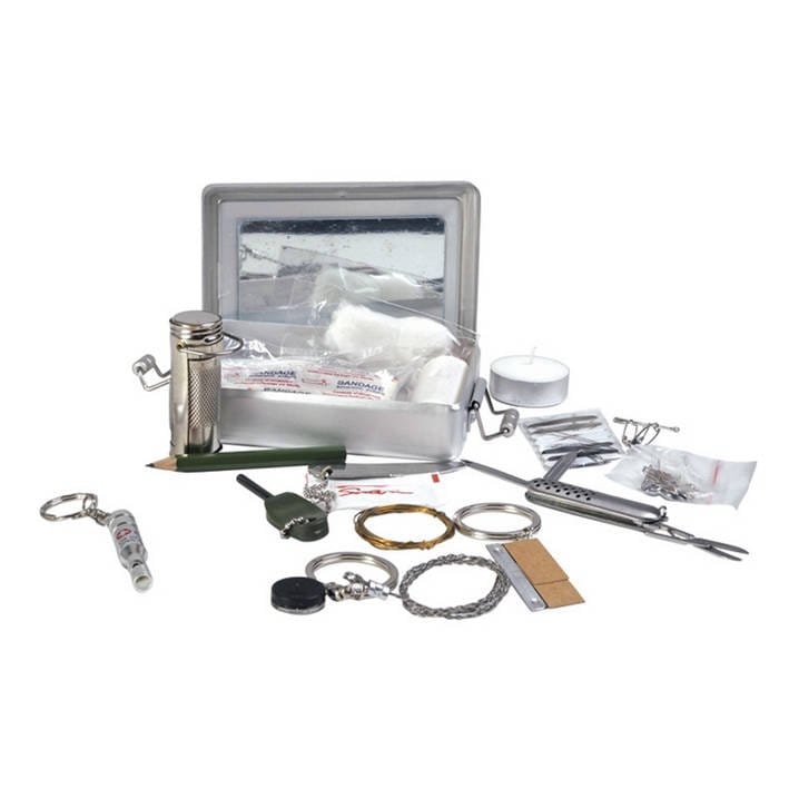 Mil-Tec Alu BOX Survival Kit