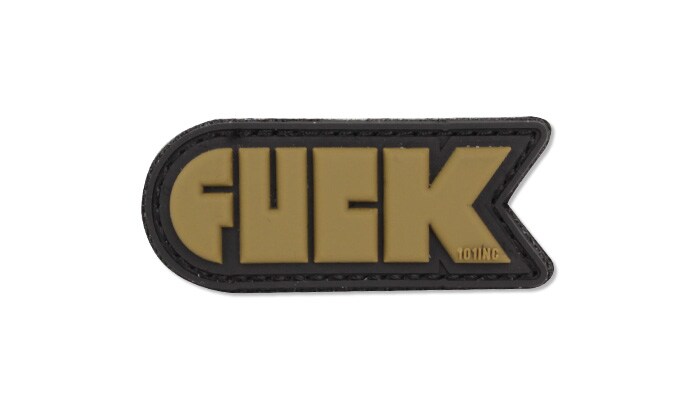 101 Inc. 3D F*ck Morale Patch - Olive Drab