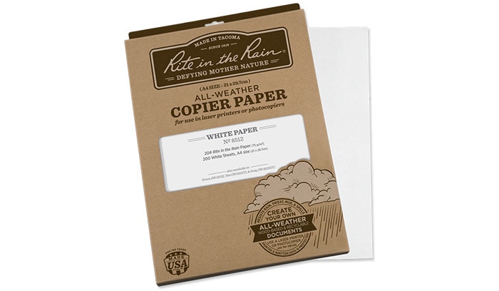 Rite in the Rain Waterproof Copier Paper A4 200 pcs