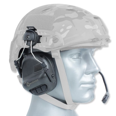 Earmor M32 Tactical Headset for helmets - Black 