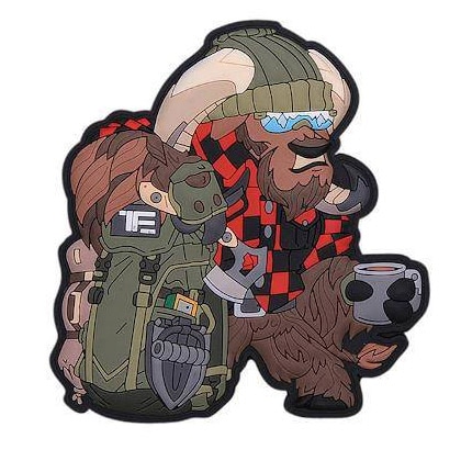 TF-2215 3D Bushcraft Ox No.2 Patch