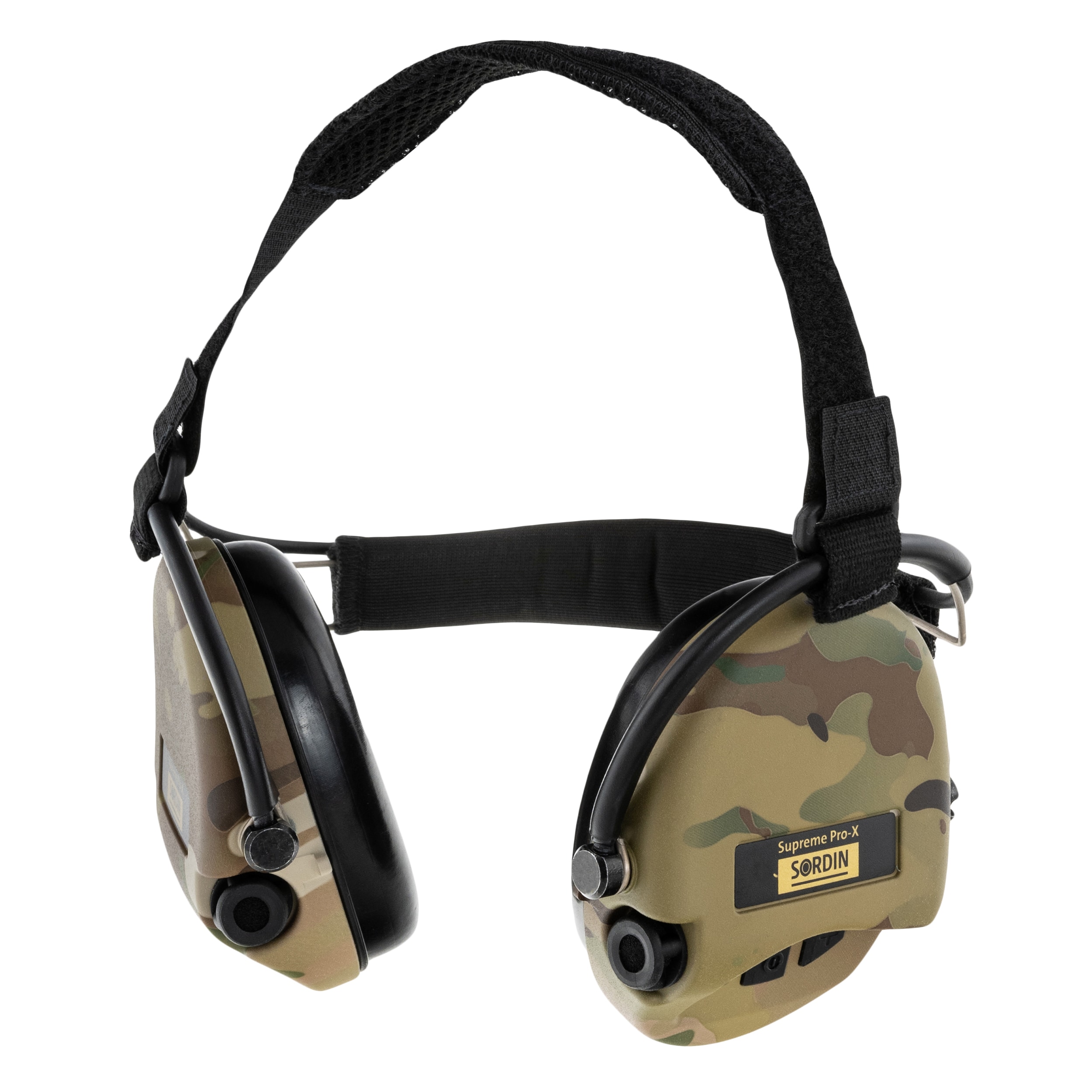 Sordin Supreme Pro-X Neckband Active Hearing Protectors - MultiCam