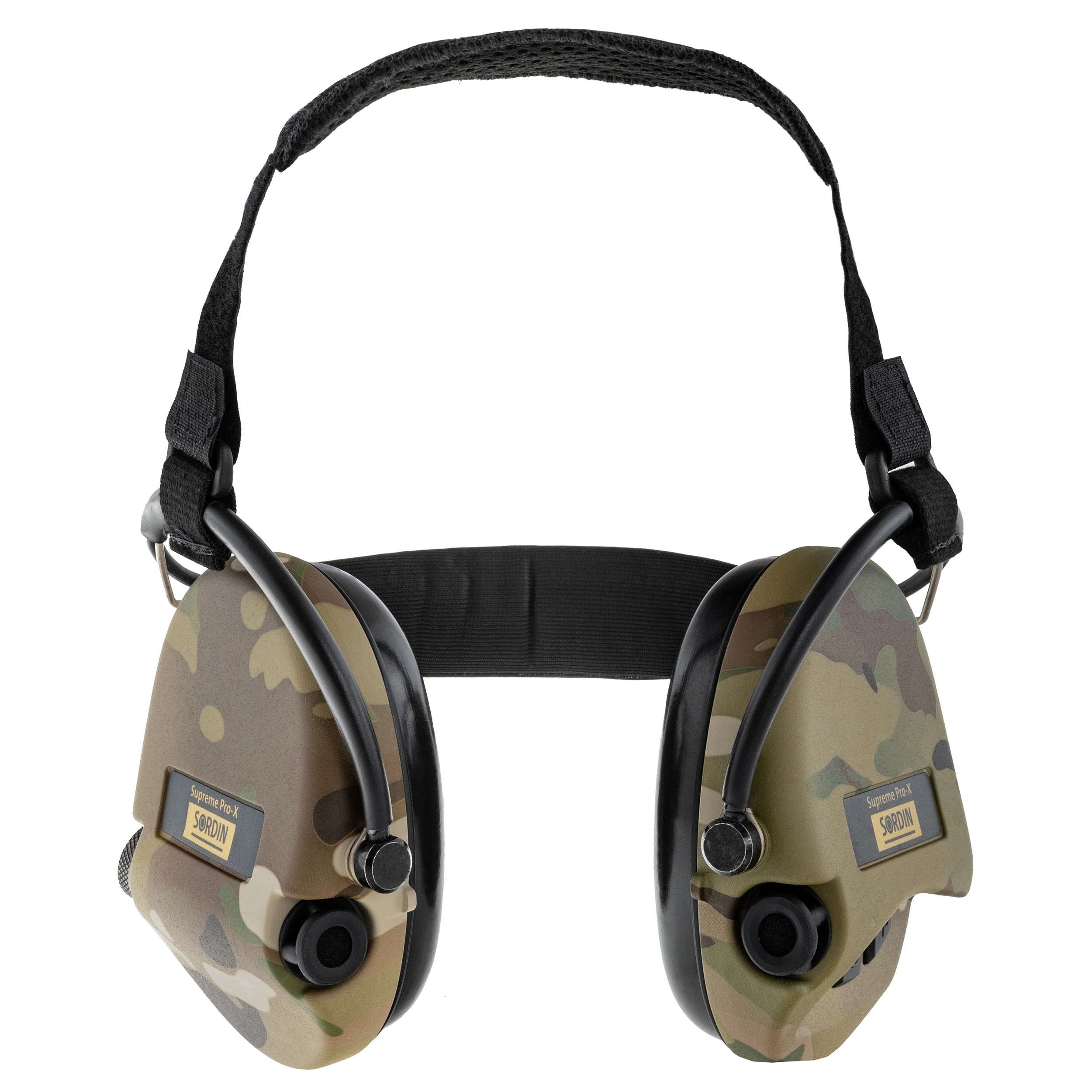 Sordin Supreme Pro-X Neckband Active Hearing Protectors - MultiCam