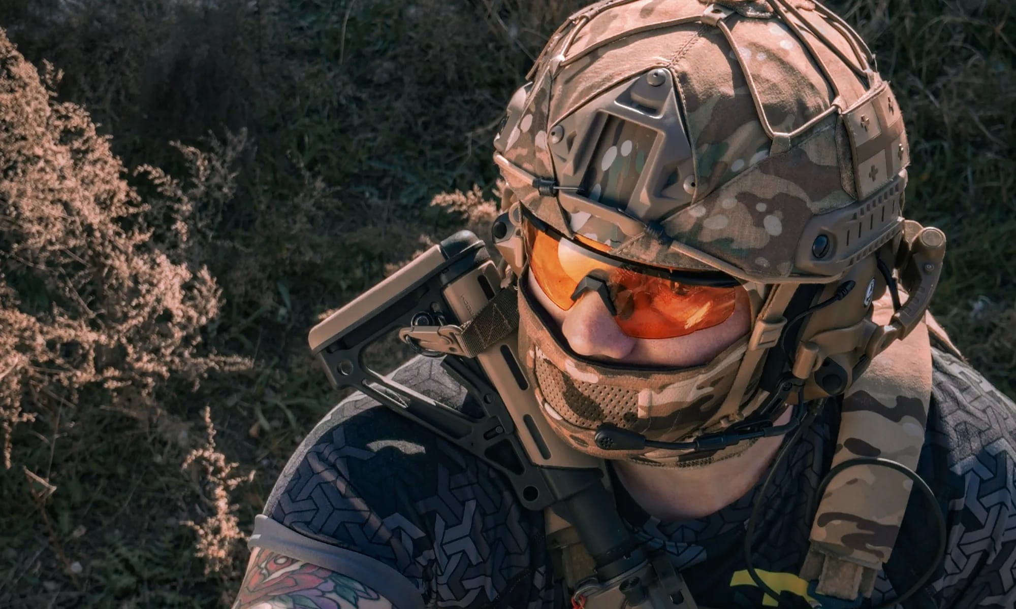 Wiley X Saber Advanced tactical glasses - Light Rust/Matte Black