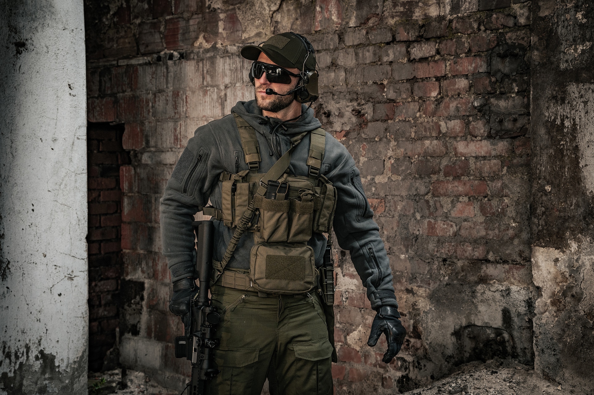 Swiss Eye Raptor Medium tactical glasses - Black