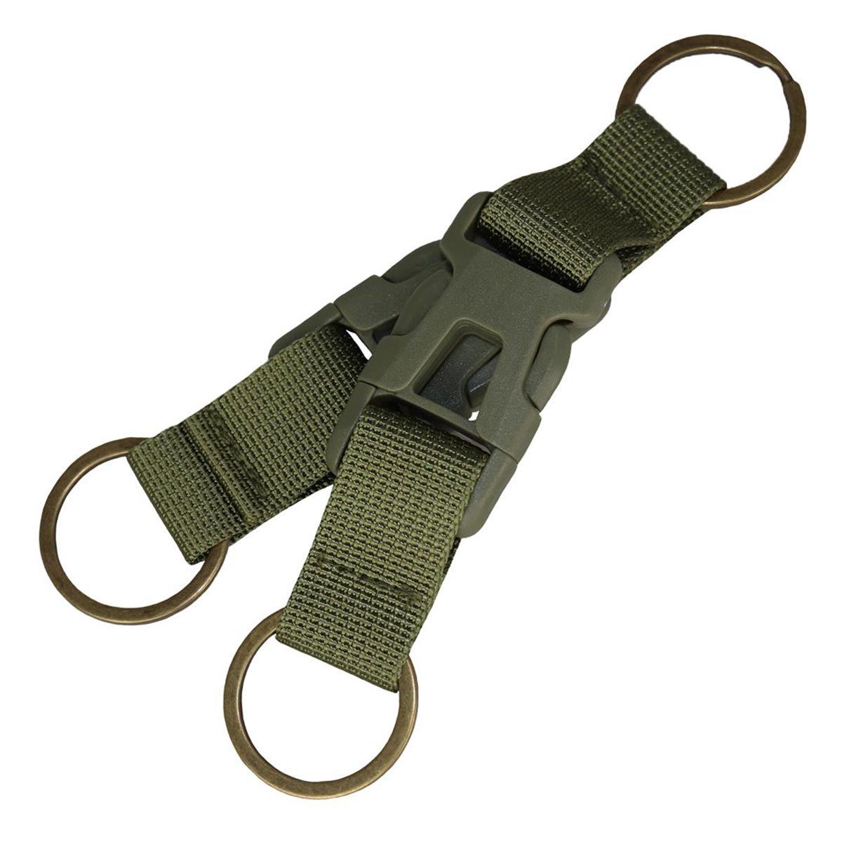 Camo Military Gear KC3 Keychain - Olive