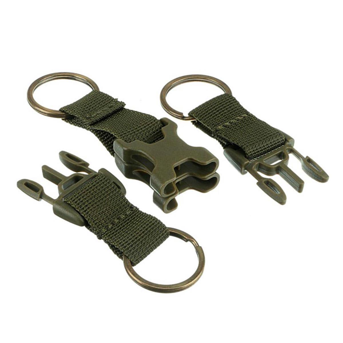 Camo Military Gear KC3 Keychain - Olive