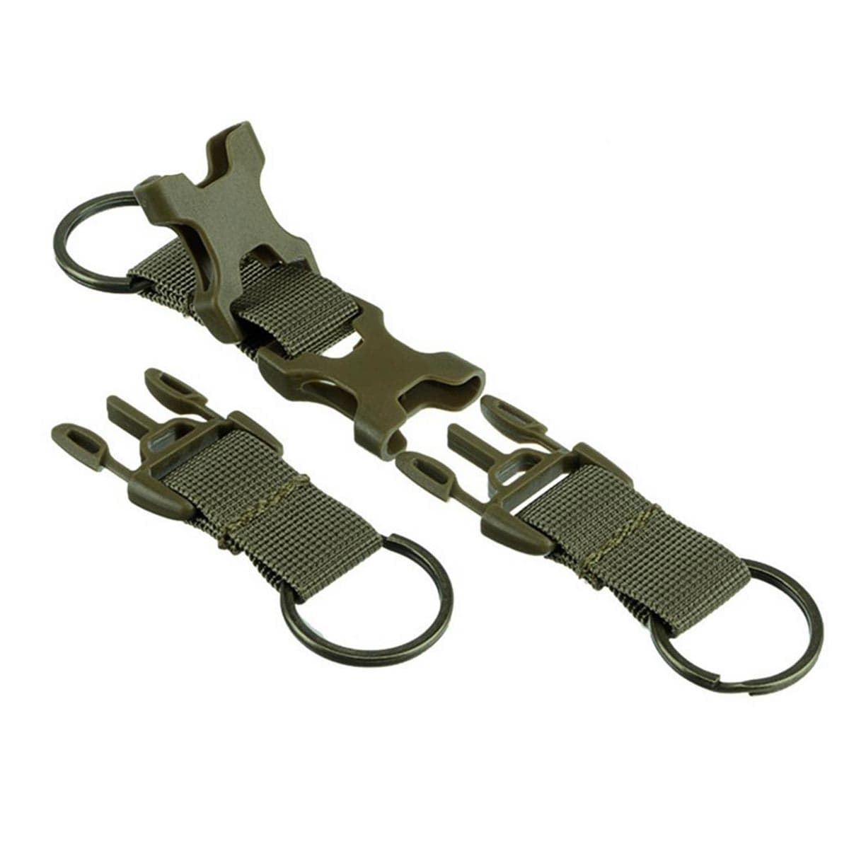 Camo Military Gear KC3 Keychain - Olive