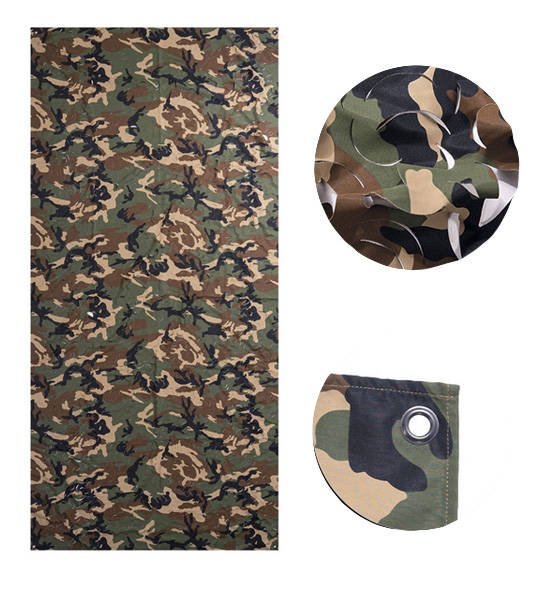 Mil-Tec Laser Cut 1,5 x 3 m Camouflage Net - Woodland