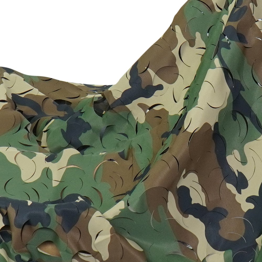 Mil-Tec Laser Cut 1,5 x 3 m Camouflage Net - Woodland 