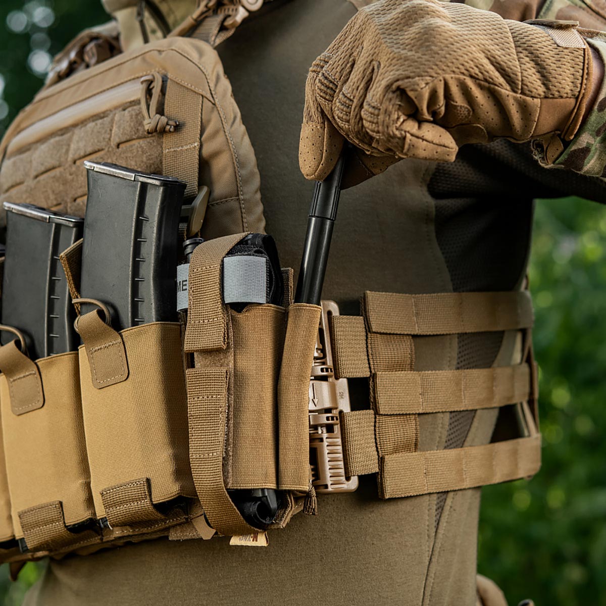 M-Tac Velcro cargo pouch for Gen. 5 flexible stasis - Coyote