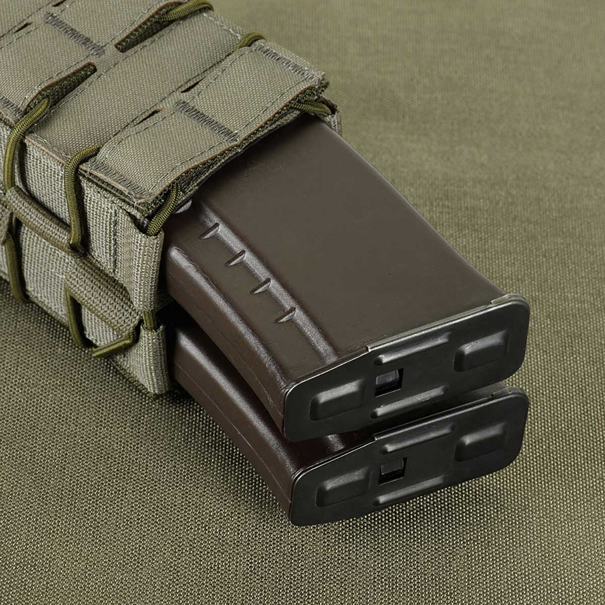 M-Tac Double pouch for large magazines - Ranger Green