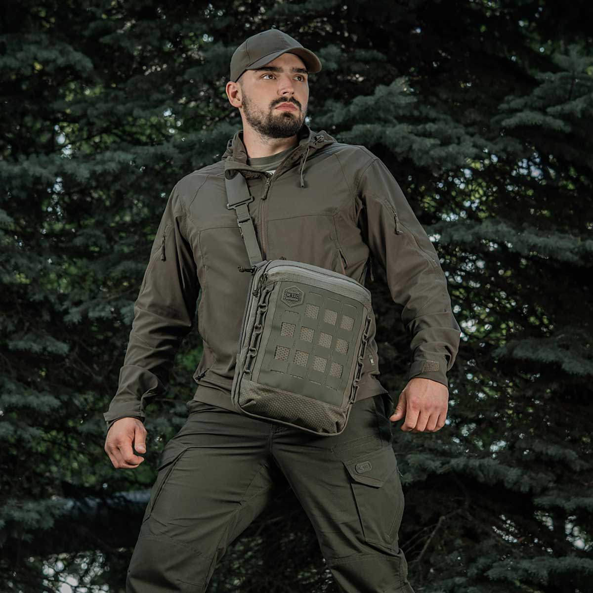 M-Tac Laser Cut Hex Bag - Ranger Green