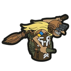M-Tac Baba Yaga Horizontal 3D PVC Morale Patch - Full Color