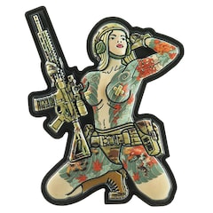 M-Tac Tactical Girl No.1 Yakuza PVC Patch - MultiCam