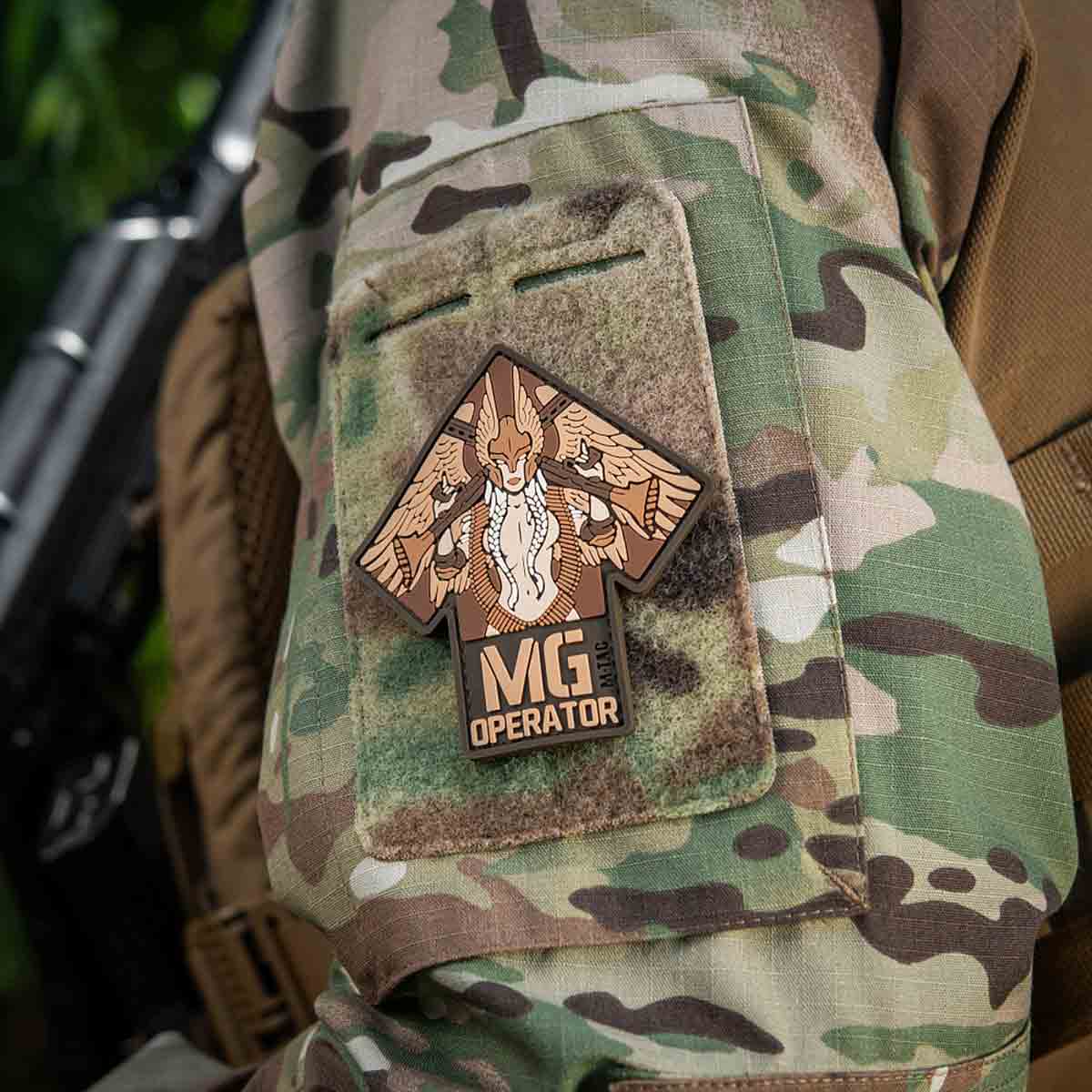 M-Tac MG Operator PVC Morale Patch - Coyote