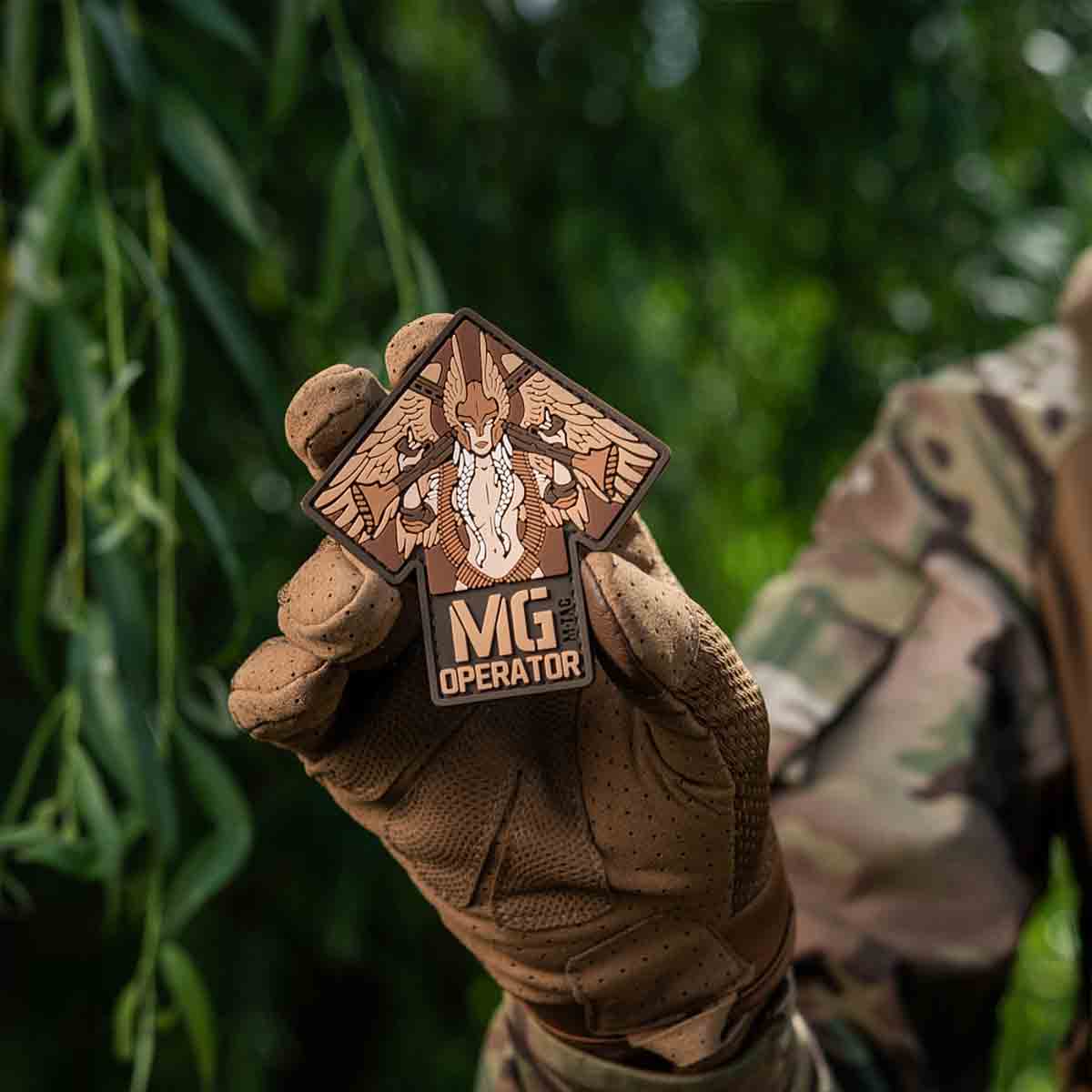 M-Tac MG Operator PVC Morale Patch - Coyote