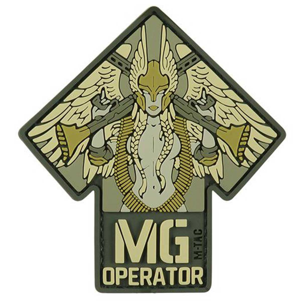 M-Tac MG Operator 3D PVC patch - Olive