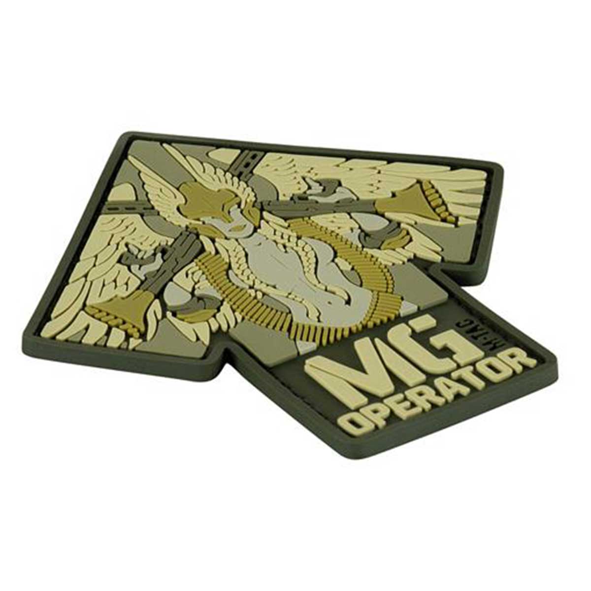 M-Tac MG Operator 3D PVC patch - Olive