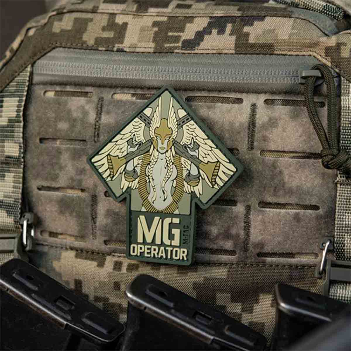 M-Tac MG Operator 3D PVC patch - Olive