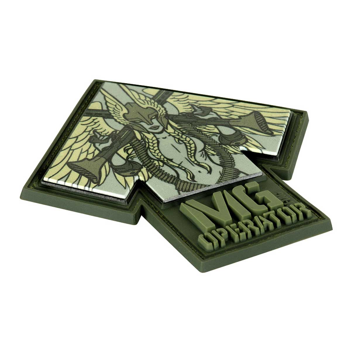 M-Tac MG Operator PVC patch - Ranger Green