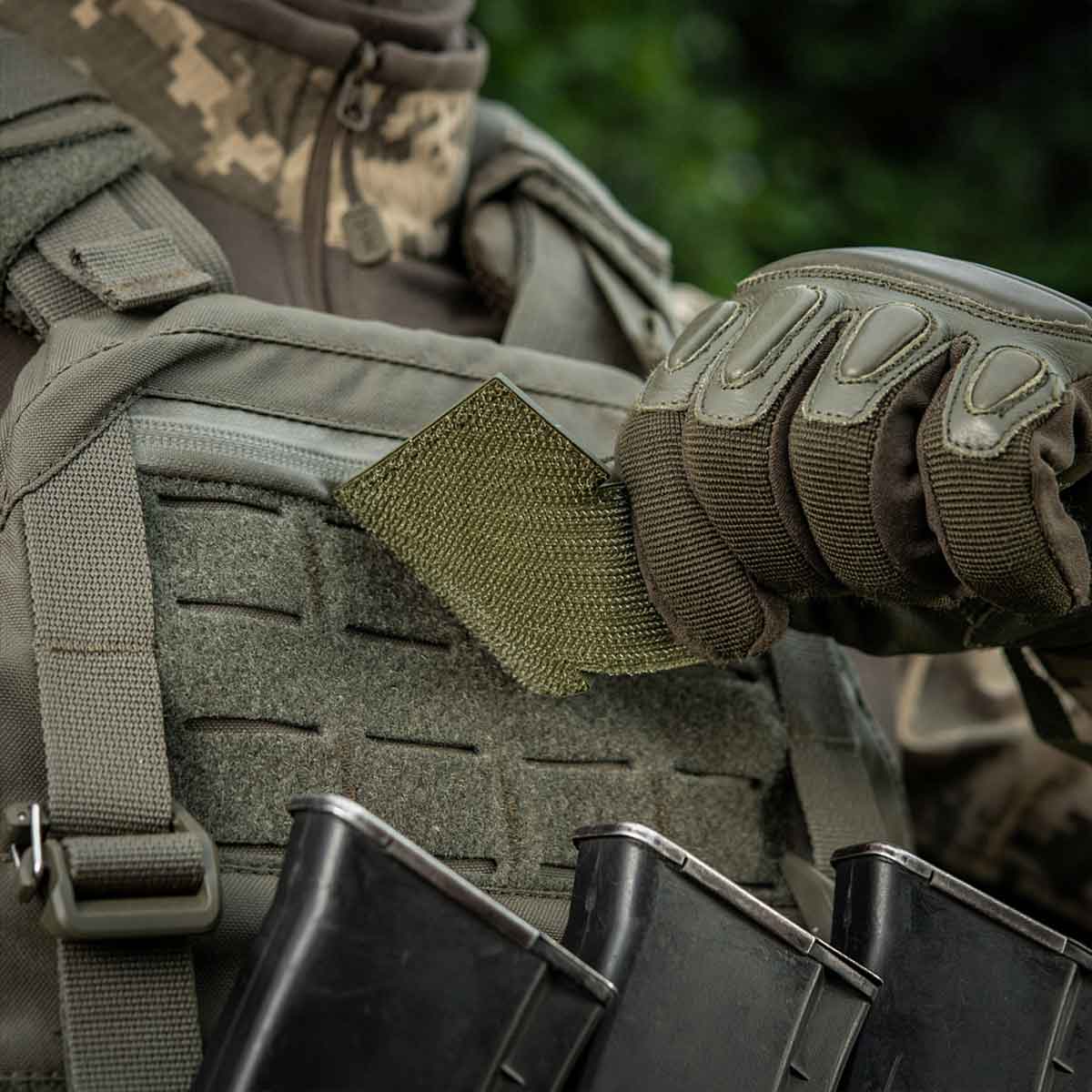 M-Tac MG Operator PVC patch - Ranger Green