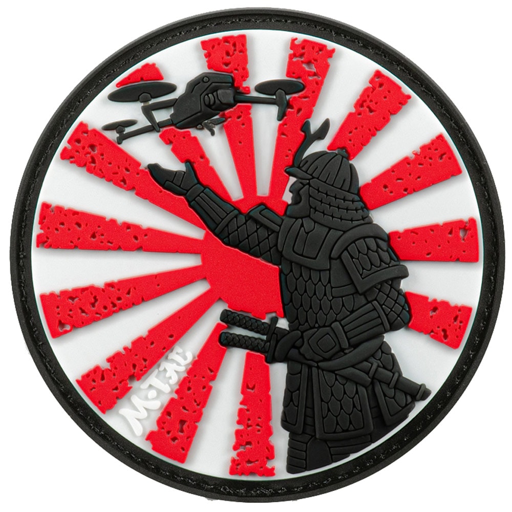 M-Tac Way of the Samurai 3D PVC Morale Patch - Red/Black