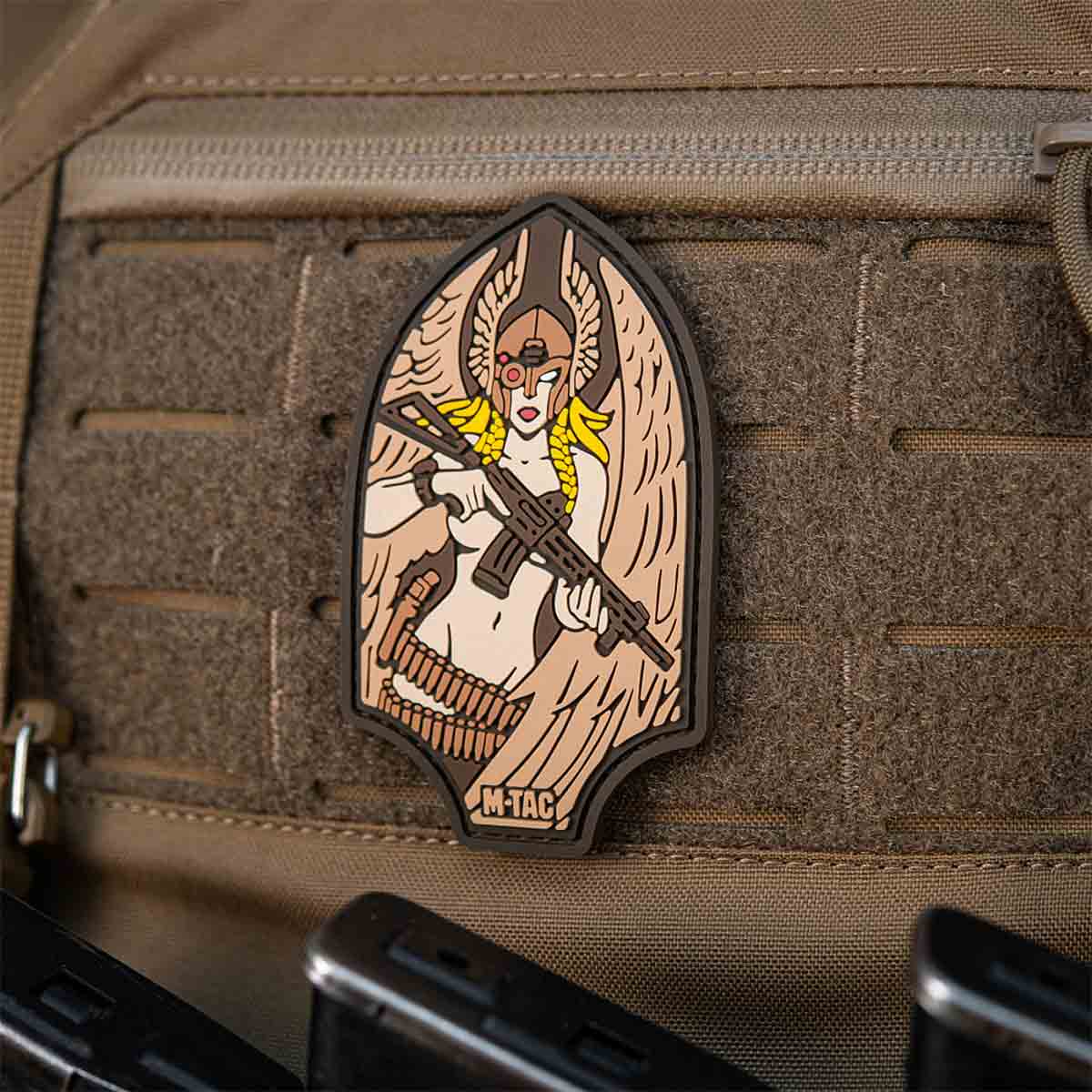 M-Tac Valkyrie Spear 3D PVC patch - Coyote