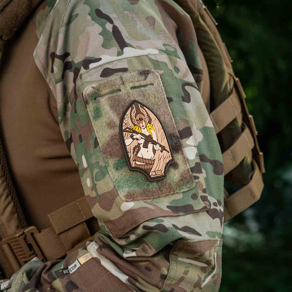 M-Tac Valkyrie Spear 3D PVC patch - Coyote