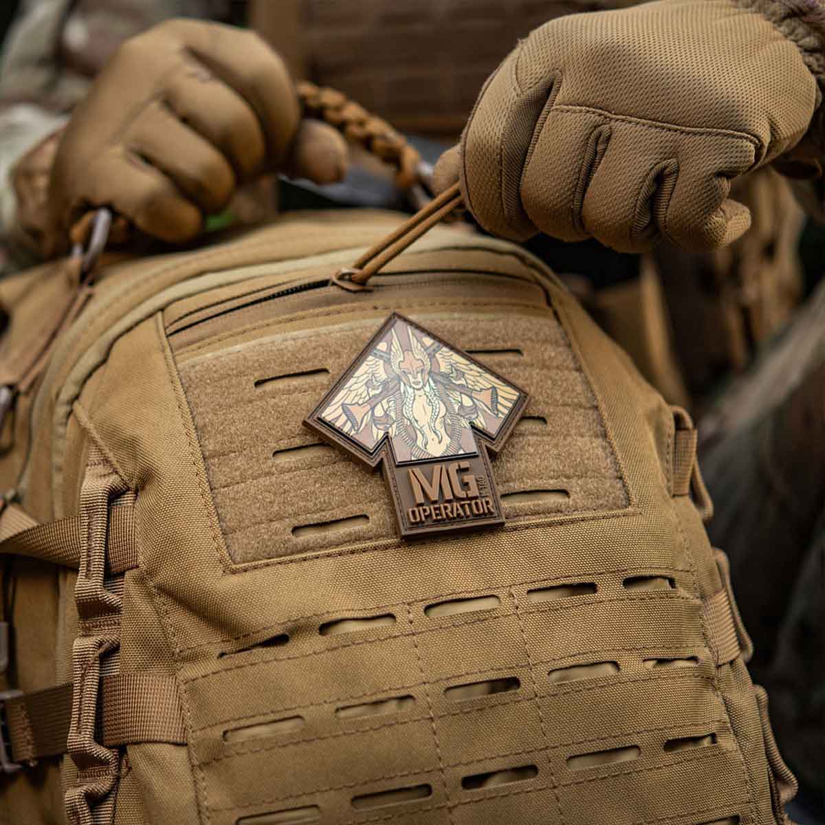 M-Tac MG Operator PVC patch - Coyote