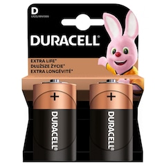 Duracell LR20 Battery - 2 pcs.