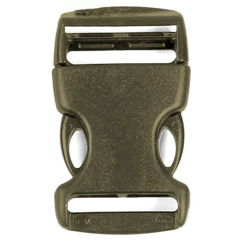 Wisport buckle latch 25 mm 5 pcs - Olive Green