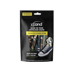 Xpand No-Tie Elastic Shoelaces - Green Camo