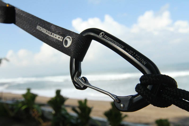 Ticket To The Moon carabiners for mounting hammocks 22 kN - 2 pcs.